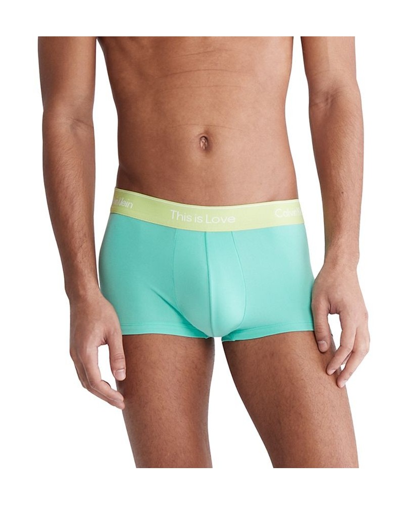 Men's Pride This Is Love Boxer Briefs Green $19.00 Underwear