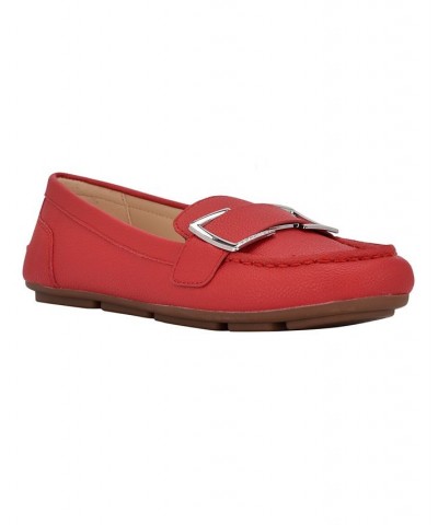 Women's Lydia Casual Loafers Red $43.61 Shoes