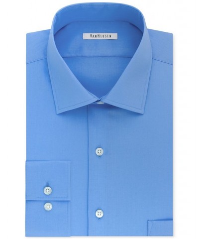 Men's Classic-Fit Wrinkle Free Flex Collar Stretch Solid Dress Shirt PD03 $20.25 Dress Shirts