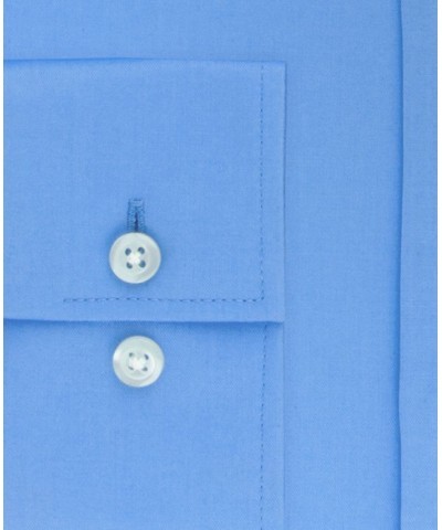 Men's Classic-Fit Wrinkle Free Flex Collar Stretch Solid Dress Shirt PD03 $20.25 Dress Shirts