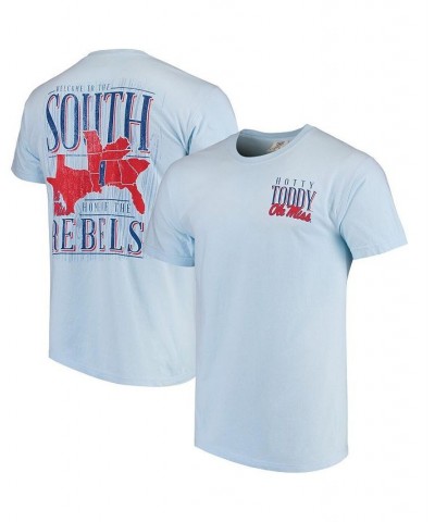 Men's Light Blue Ole Miss Rebels Welcome to the South Comfort Colors T-shirt $21.83 T-Shirts