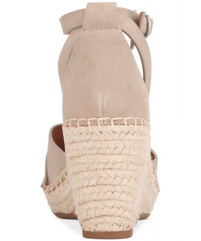 Women's Charli Ankle-Strap Espadrille Wedge Sandals PD03 $50.76 Shoes