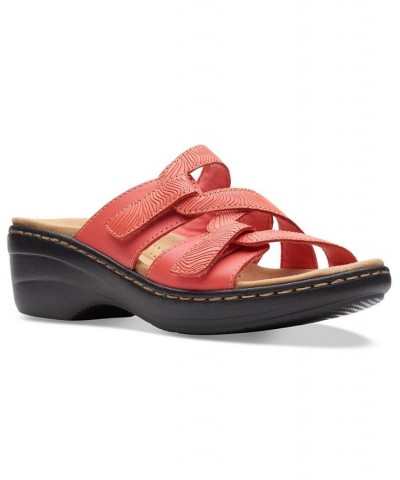 Women's Merliah Karli Slip-on Strappy Sandals Pink $38.95 Shoes
