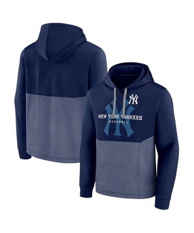 Men's Branded Navy New York Yankees Call the Shots Pullover Hoodie $35.20 Sweatshirt