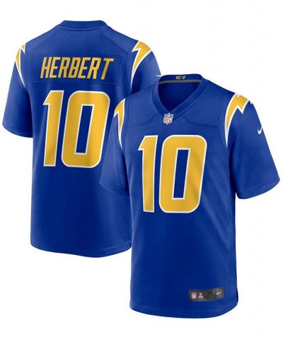 Men's Justin Herbert Royal Los Angeles Chargers 2nd Alternate Game Jersey $51.80 Jersey