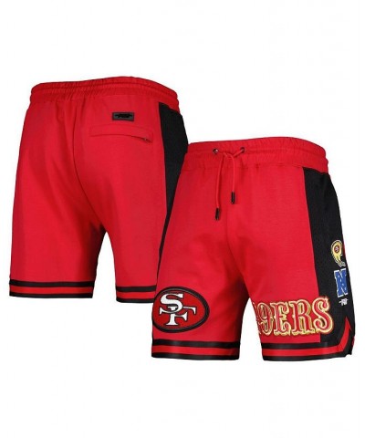 Men's Scarlet San Francisco 49ers Retro Classic 2.0 Shorts $37.20 Shorts