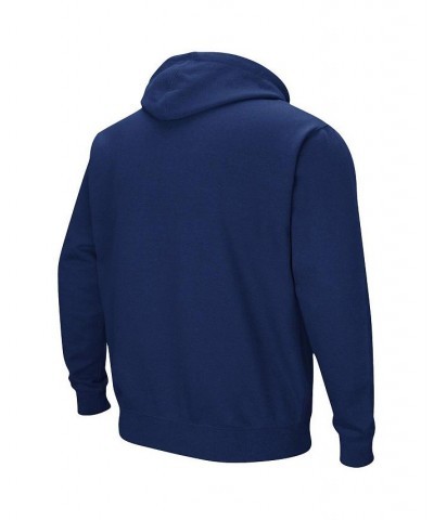 Men's Navy Virginia Cavaliers Arch and Logo 3.0 Pullover Hoodie $30.59 Sweatshirt