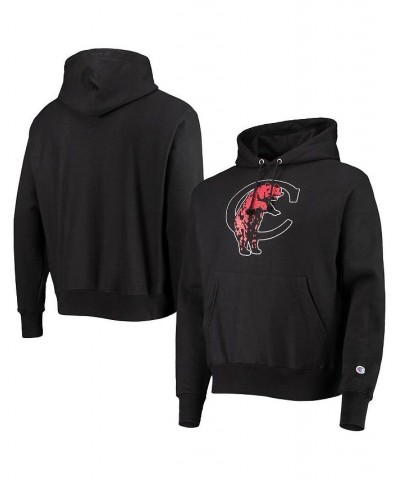 Men's Black Cincinnati Bearcats Vault Logo Reverse Weave Pullover Hoodie $48.44 Sweatshirt
