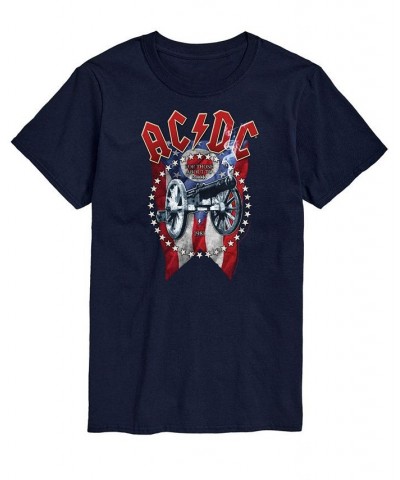 Men's ACDC Ohio Flag T-shirt Blue $19.59 T-Shirts