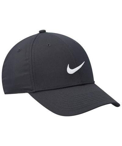 Men's Charcoal Legacy91 Tech Logo Performance Adjustable Hat Gray $18.86 Hats
