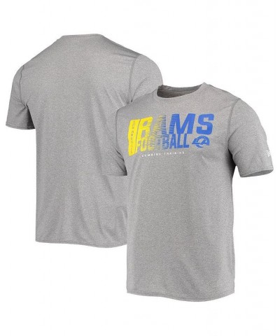 Men's Heathered Gray Los Angeles Rams Combine Authentic Game On T-shirt $16.80 T-Shirts