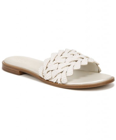 Fernanda Slide Sandals White $39.24 Shoes