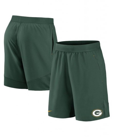 Men's Green Green Bay Packers Stretch Woven Shorts $18.92 Shorts