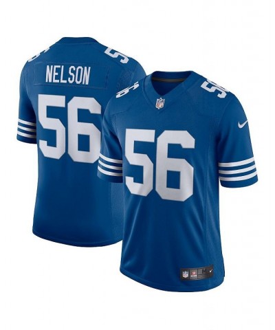 Men's Quenton Nelson Royal Indianapolis Colts Alternate Vapor Limited Jersey $52.70 Jersey
