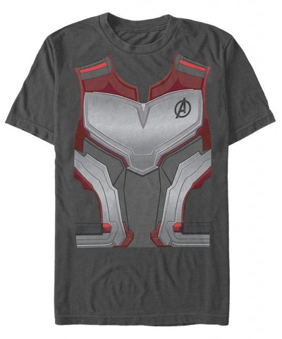Marvel Men's Avengers Endgame Quantum Suit Costume Short Sleeve T-Shirt Gray $16.80 T-Shirts