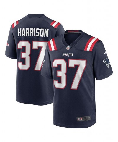 Men's Rodney Harrison Navy New England Patriots Game Retired Player Jersey $65.80 Jersey