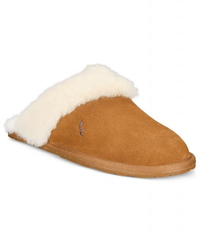 Women's Milo Slippers Brown $37.48 Shoes