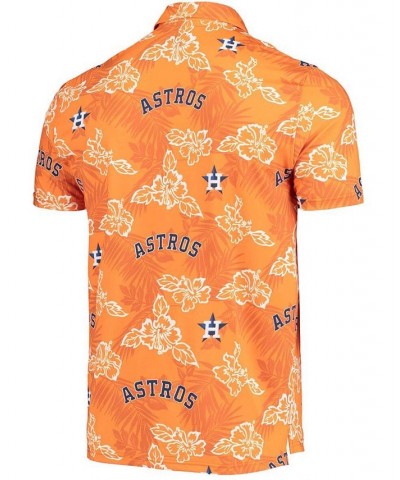 '47 Men's Ryen Spooner Orange Houston Astros Performance Polo $44.00 Polo Shirts