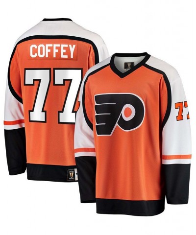 Men's Paul Coffey Orange Philadelphia Flyers Premier Breakaway Retired Player Jersey $56.17 Jersey