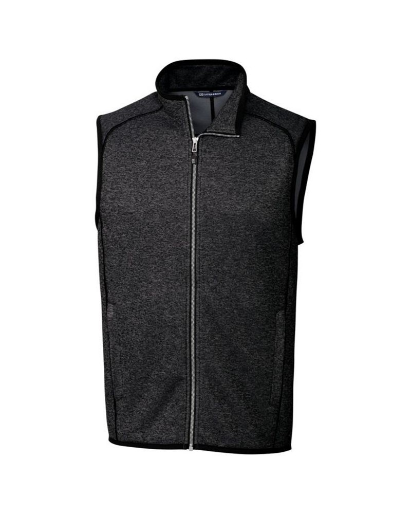 Cutter and Buck Men's Big and Tall Mainsail Sweater Vest Charcoal $44.20 Vests