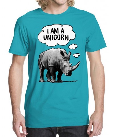 Men's Rhino Unicorn Graphic T-shirt $14.00 T-Shirts