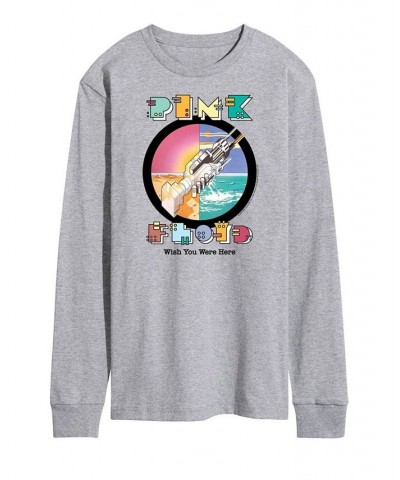 Men's Pink Floyd Wish You Were Here T-shirt Gray $18.06 T-Shirts