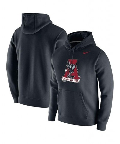 Men's Black Alabama Crimson Tide Vintage-Like School Logo Pullover Hoodie $43.34 Sweatshirt