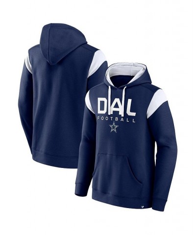 Men's Branded Navy Dallas Cowboys Call The Shot Pullover Hoodie $39.20 Sweatshirt