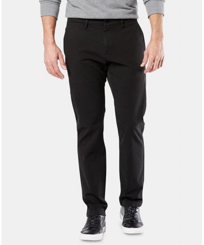 Men's Alpha Smart 360 Flex Slim Fit Chinos Black $43.19 Pants