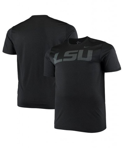 Men's Black LSU Tigers Big and Tall Legend Tonal Performance T-shirt $27.49 T-Shirts