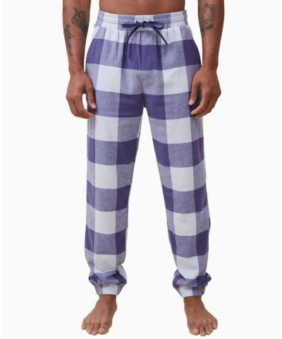 Men's Lounge Drawstring Pants True Navy, Blue Haze Check $25.85 Pajama