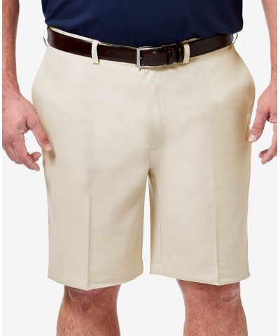 Men's Big & Tall Cool 18 PRO Classic-Fit Stretch Flat-Front 9.5" Shorts String $22.00 Shorts