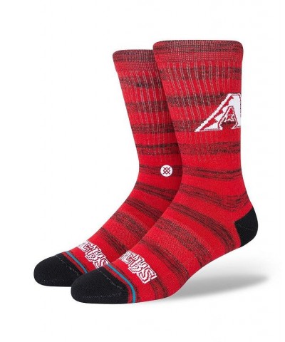 Men's Arizona Diamondbacks Twist Logo Crew Socks $14.57 Socks