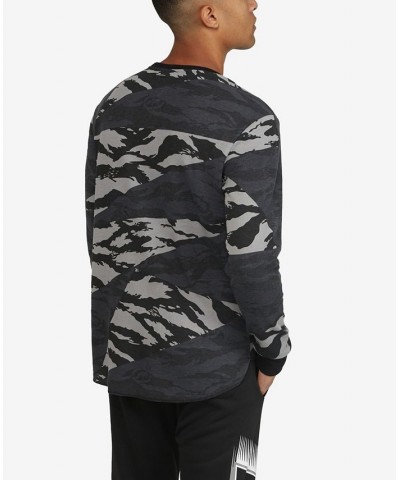 Men's All Over Print Stunner Thermal Sweater Camo $24.00 Sweaters