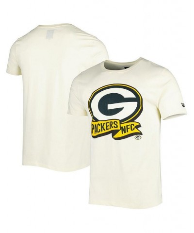 Men's Cream Green Bay Packers Sideline Chrome T-shirt $21.82 T-Shirts