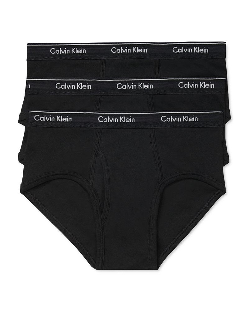 Men's Cotton Classics Briefs, 3-Pack Black $19.23 Underwear
