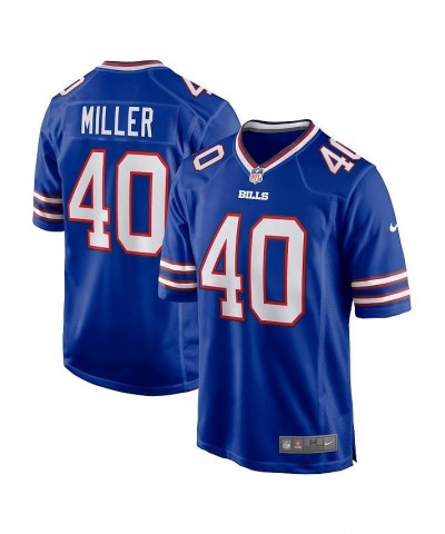 Men's Von Miller Royal Buffalo Bills Player Game Jersey $51.80 Jersey