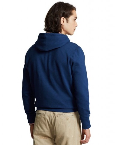 Men's RL Fleece Hoodie Blue $34.05 Sweatshirt