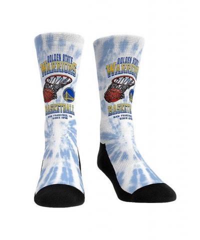 Men's and Women's Socks Golden State Warriors Vintage-Like Hoop Crew Socks $17.39 Socks