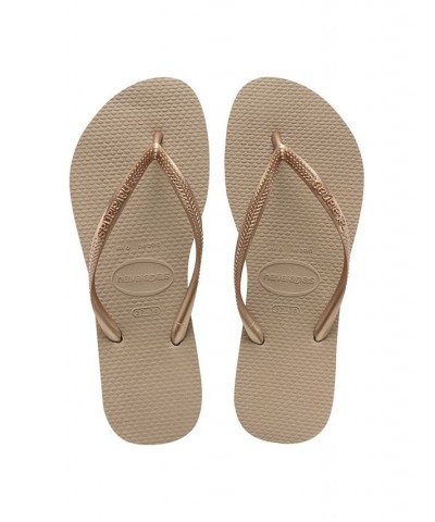Women's Slim Flip-flop Sandals PD01 $15.04 Shoes