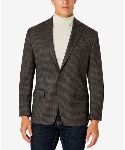 Men's Modern-Fit Pattern Check Sport Coats PD02 $103.70 Blazers