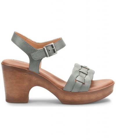 Women's Gigi Comfort Sandals Blue $38.70 Shoes