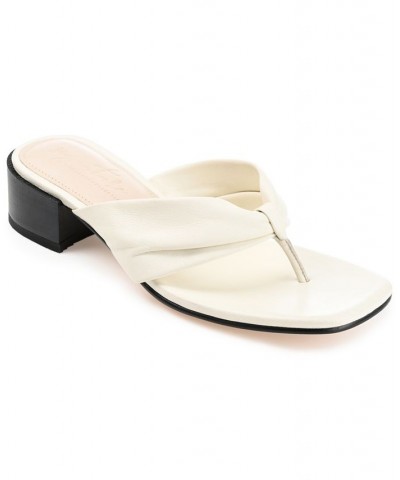 Women's Francine Sandal Ivory/Cream $52.50 Shoes