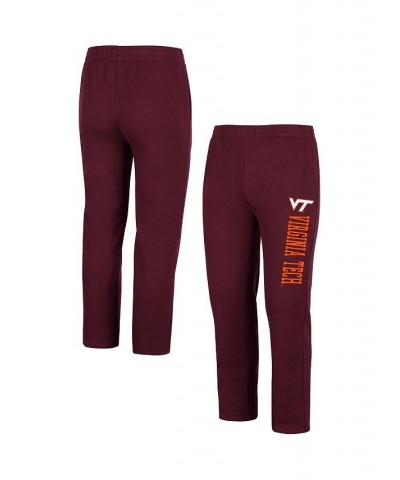 Men's Maroon Virginia Tech Hokies Fleece Pants $29.69 Pants
