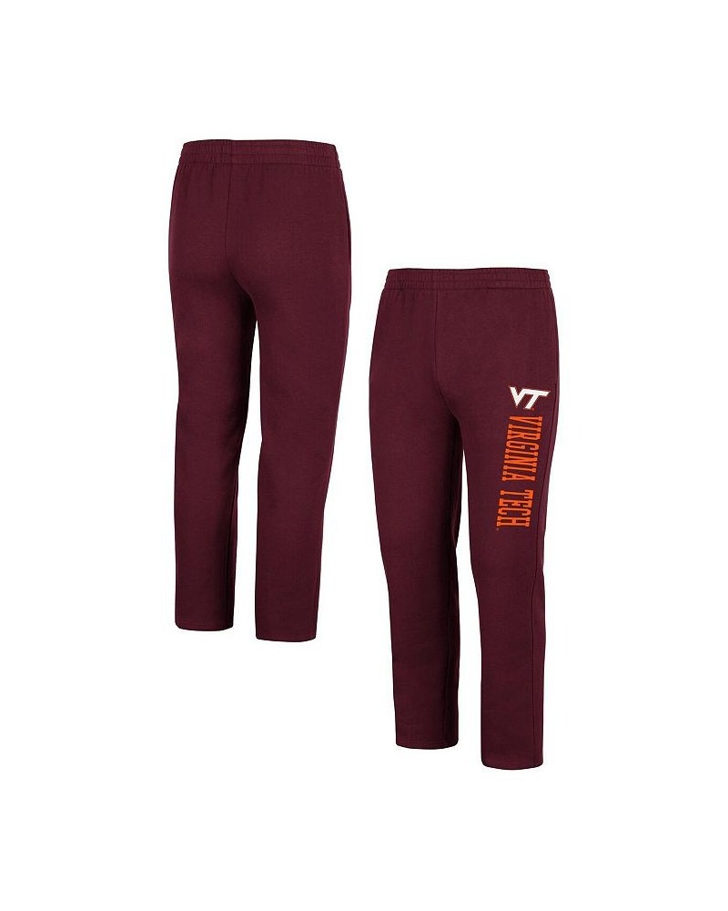 Men's Maroon Virginia Tech Hokies Fleece Pants $29.69 Pants