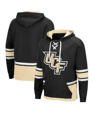 Men's Black UCF Knights Lace Up 3.0 Pullover Hoodie $38.24 Sweatshirt
