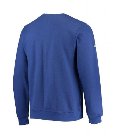 Men's Royal Chicago Cubs Logo Pullover Sweatshirt $35.99 Sweatshirt