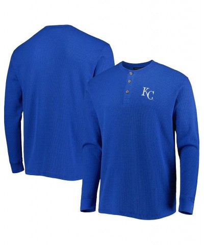 Men's Kansas City Royals Royal Maverick Long Sleeve T-shirt $35.09 T-Shirts