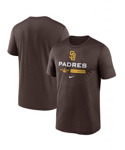 Men's Brown San Diego Padres 2022 Postseason Authentic Collection Dugout T-shirt $25.30 T-Shirts
