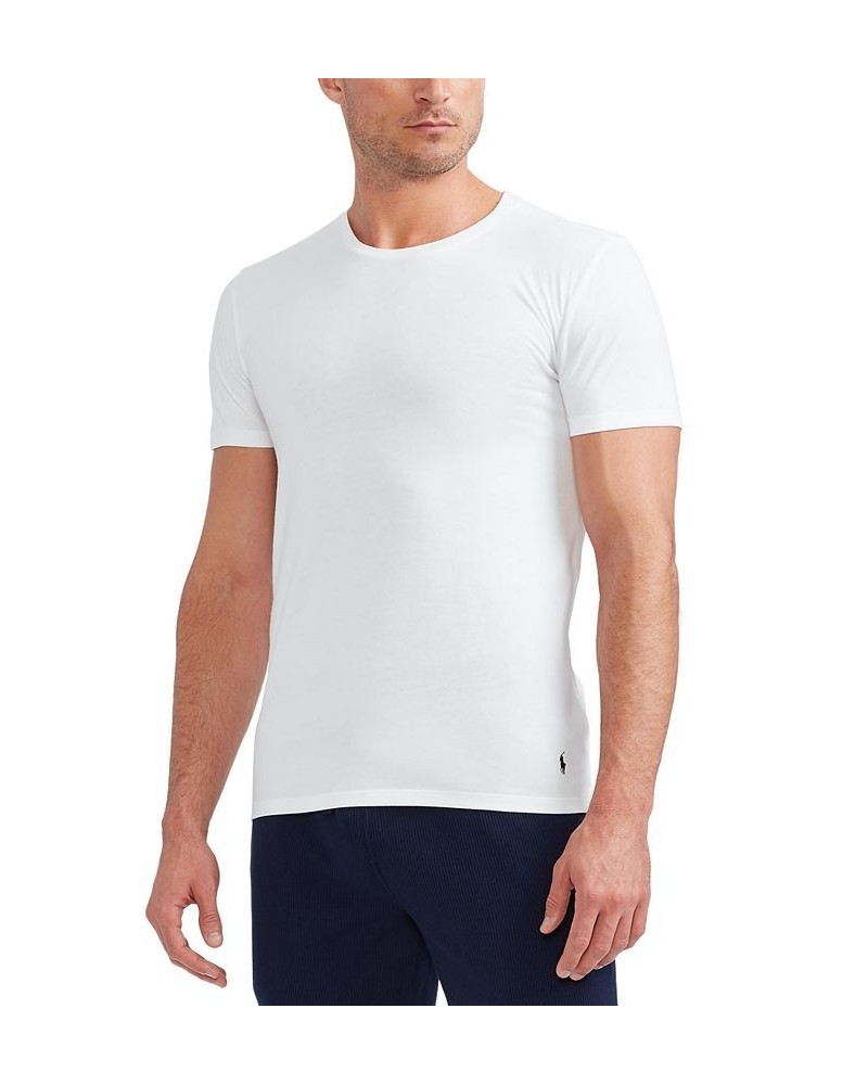 Men's Big and Tall Crewneck Undershirts - 3-Pack White Tall $33.75 Undershirt
